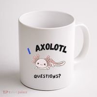 Axolotl Questions Coffee Mug thumb 1