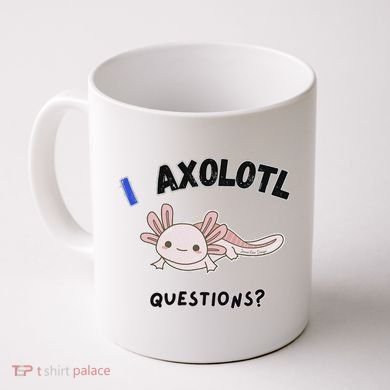 Axolotl Questions Coffee Mug