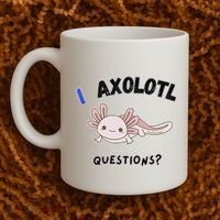 Axolotl Questions Coffee Mug thumb 2