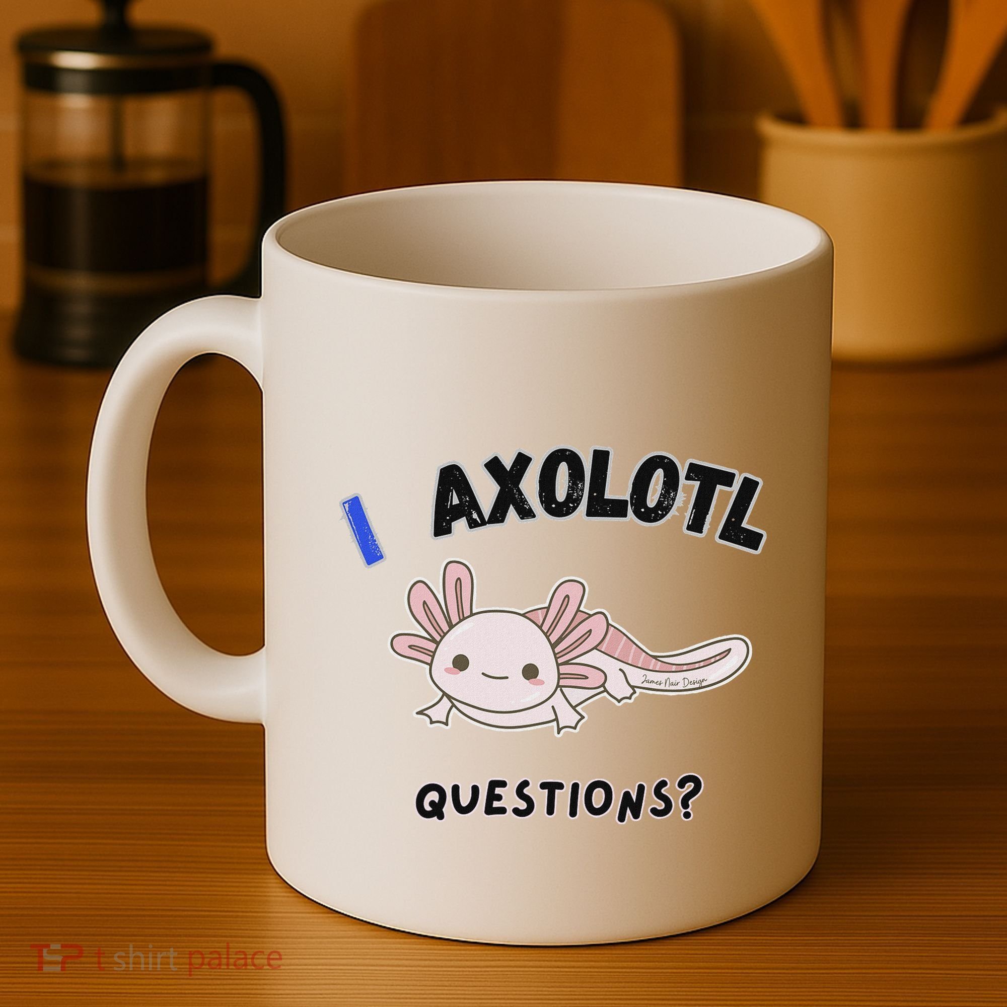 Axolotl Questions Coffee Mug
