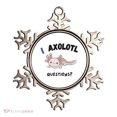 Axolotl Questions Ornament
