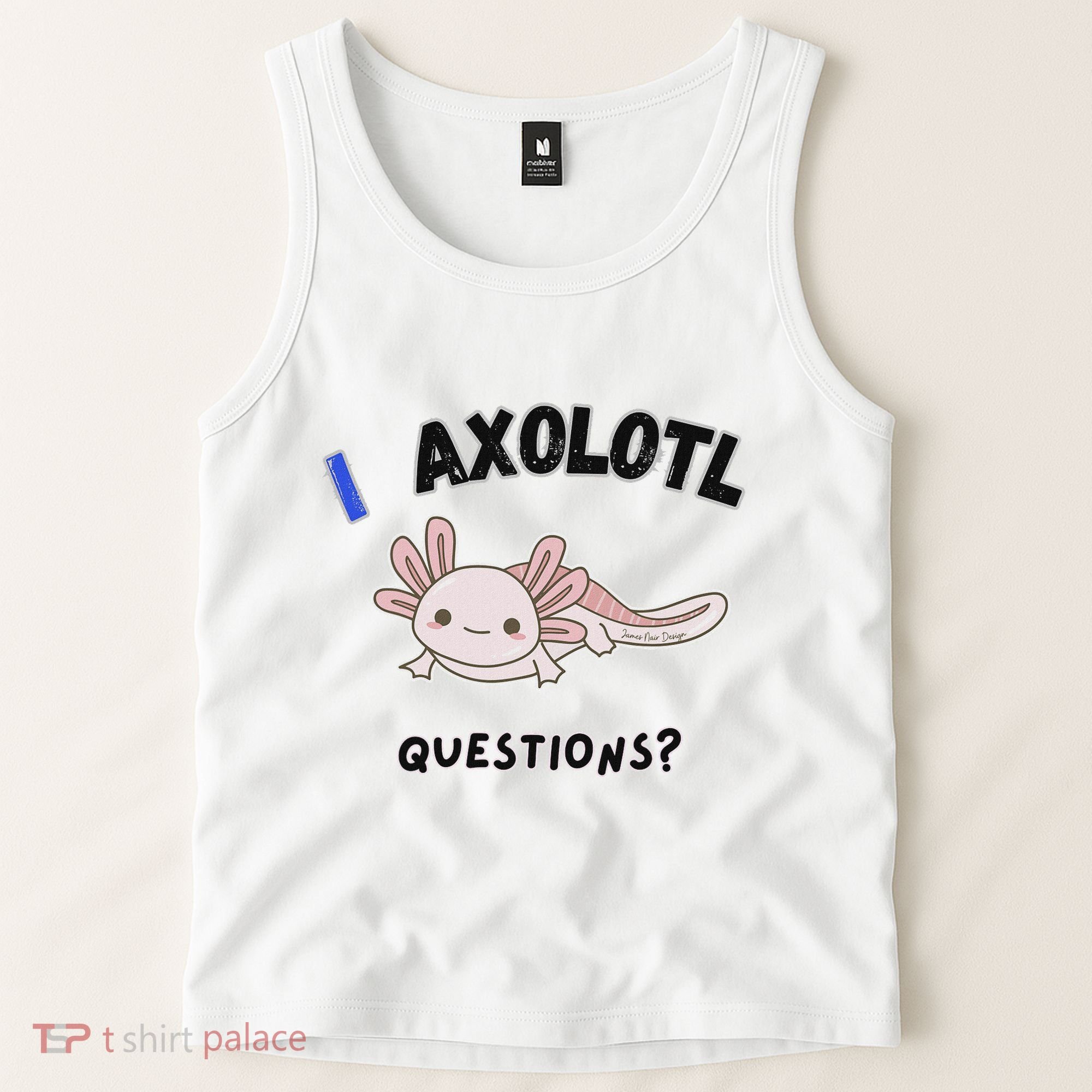 Axolotl Questions Tank Top