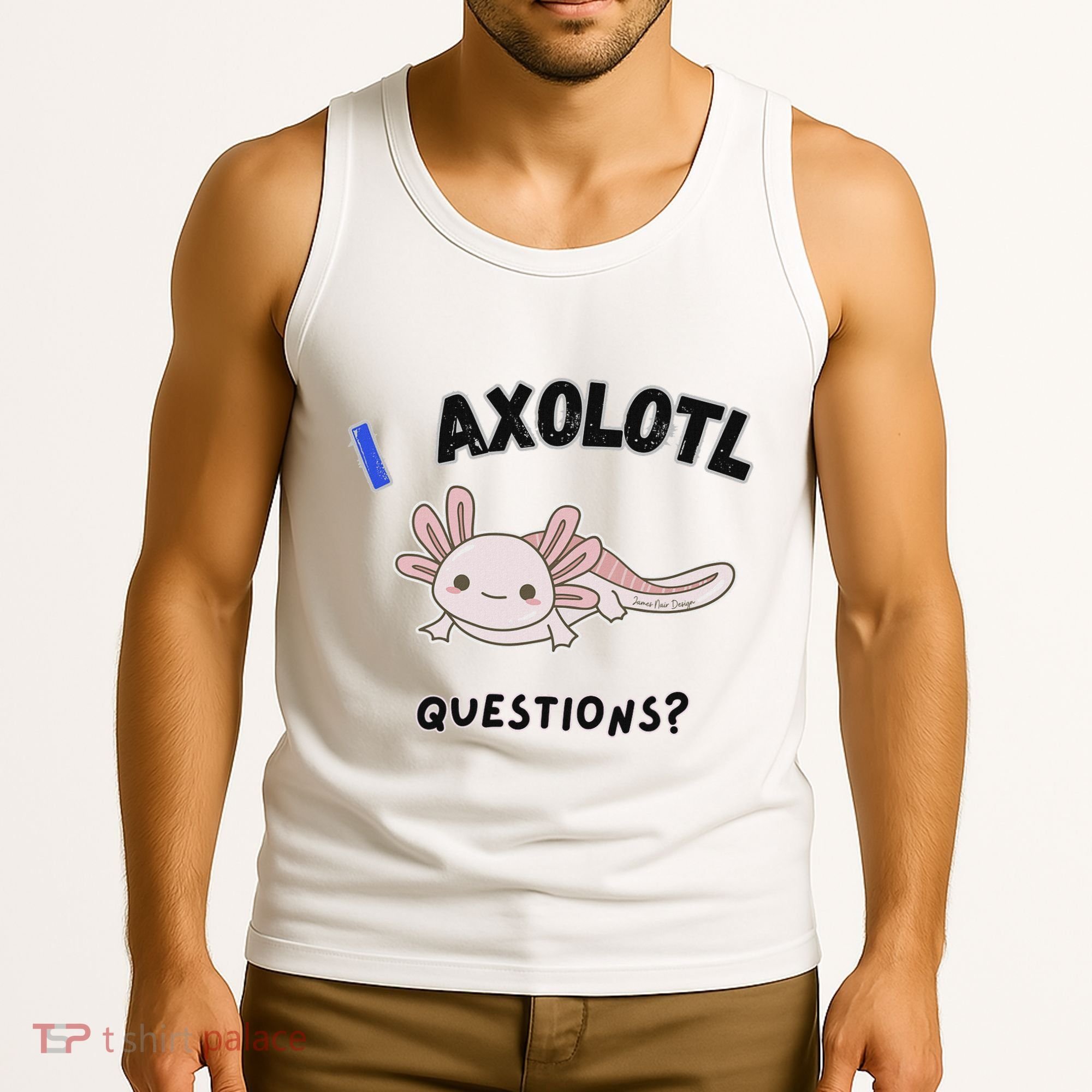 Axolotl Questions Tank Top
