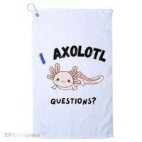Axolotl Questions Golf Towel thumb 0