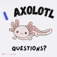 Axolotl Questions Golf Towel thumb 3