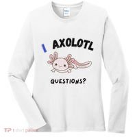 Axolotl Questions Women's Long Sleeve Shirt thumb 0