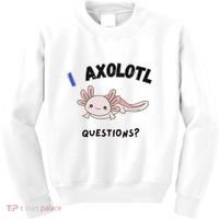 Axolotl Questions Kids Sweatshirt thumb 0