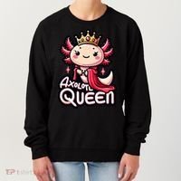 Axolotl Queen  Axolotl Lover Women Axolotl Women's Sweatshirt thumb 0