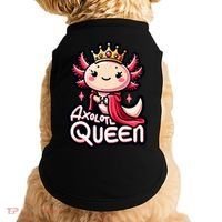 Axolotl Queen  Axolotl Lover Women Axolotl Doggie Tank thumb 0