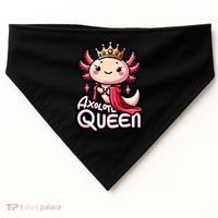 Axolotl Queen  Axolotl Lover Women Axolotl USA-Made Doggie Bandana thumb 0