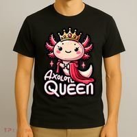 Axolotl Queen  Axolotl Lover Women Axolotl T-Shirt thumb 3
