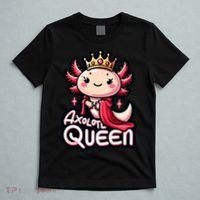 Axolotl Queen  Axolotl Lover Women Axolotl T-Shirt thumb 5