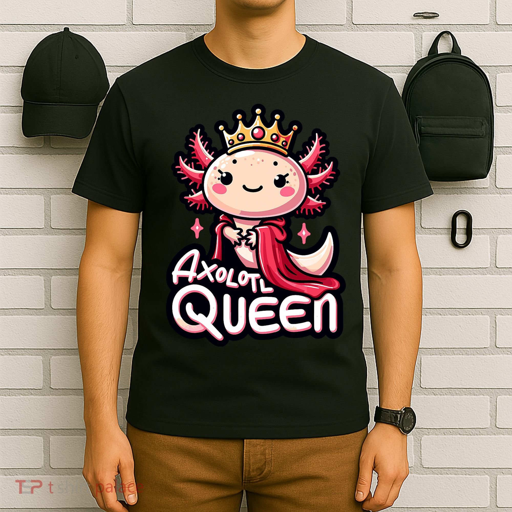 Axolotl Queen  Axolotl Lover Women Axolotl T-Shirt