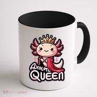 Axolotl Queen  Axolotl Lover Women Axolotl Coffee Mug thumb 1