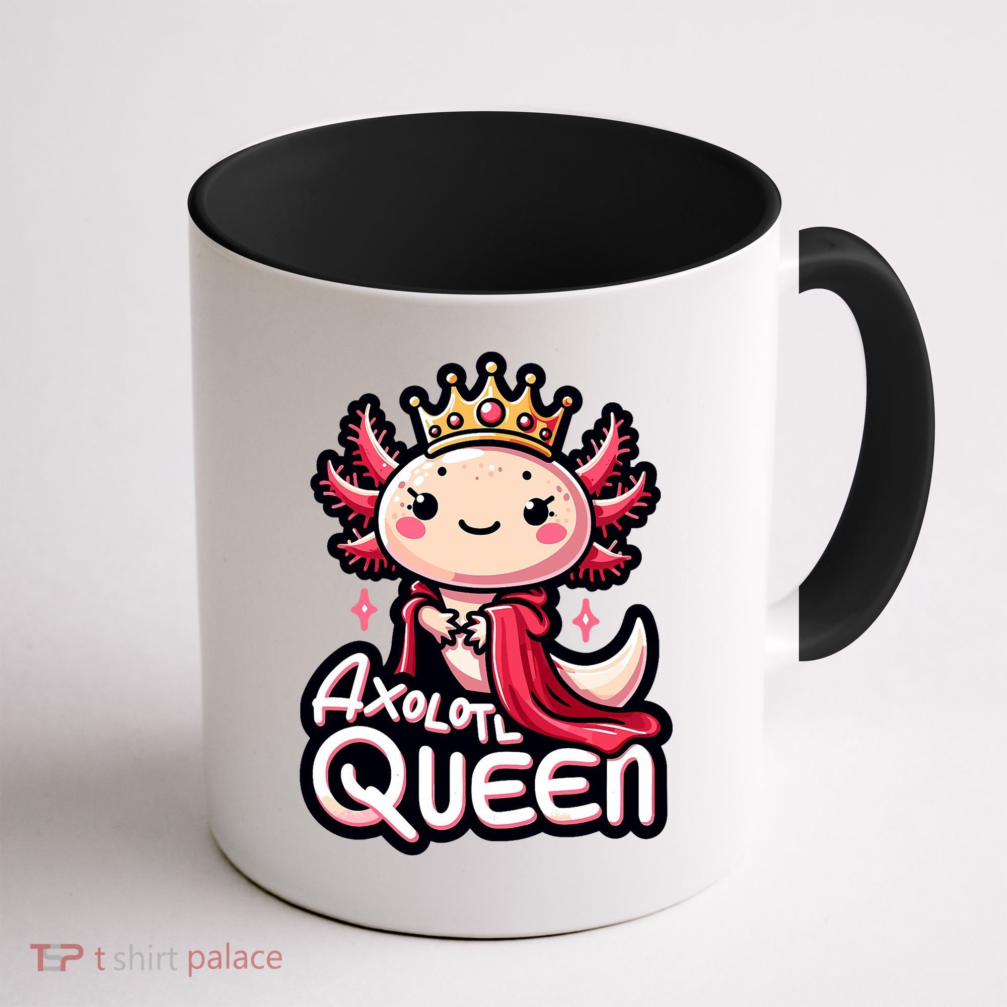 Axolotl Queen  Axolotl Lover Women Axolotl Coffee Mug
