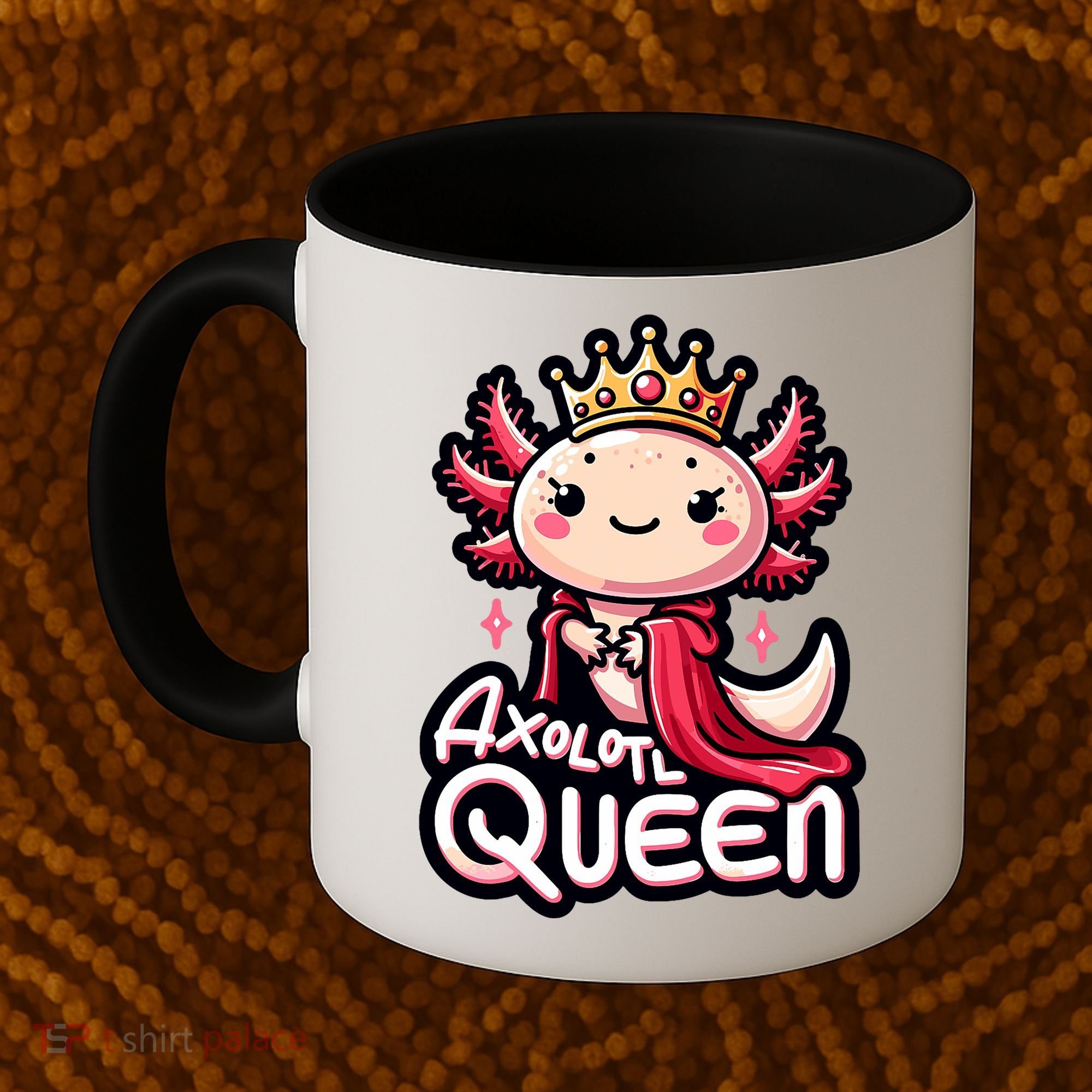 Axolotl Queen  Axolotl Lover Women Axolotl Coffee Mug