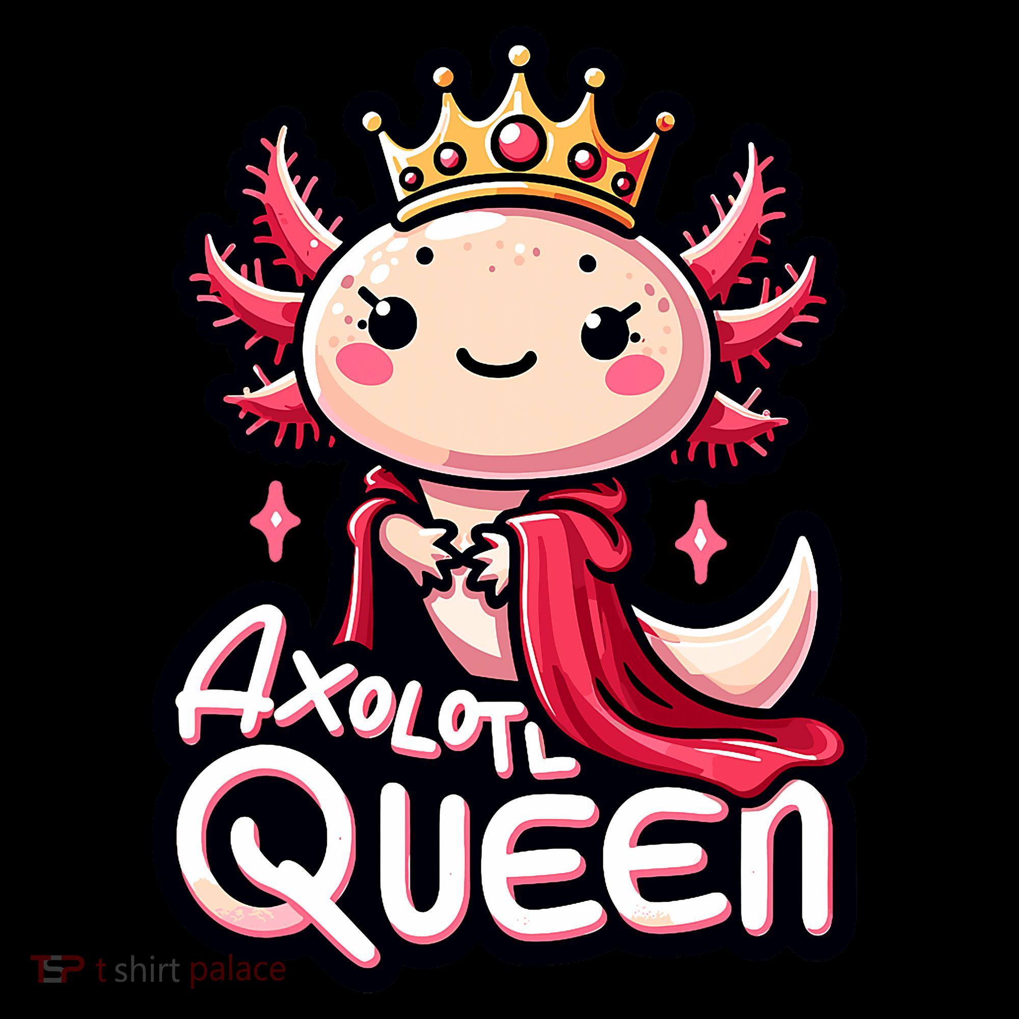 Axolotl Queen  Axolotl Lover Women Axolotl Coffee Mug