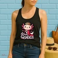 Axolotl Queen  Axolotl Lover Women Axolotl Women's Tank Top thumb 2
