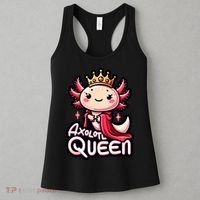Axolotl Queen  Axolotl Lover Women Axolotl Women's Tank Top thumb 3