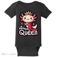 Axolotl Queen  Axolotl Lover Women Axolotl Baby Bodysuit thumb 0