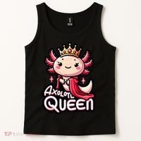 Axolotl Queen  Axolotl Lover Women Axolotl Tank Top thumb 2