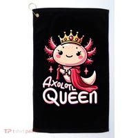 Axolotl Queen  Axolotl Lover Women Axolotl Golf Towel thumb 0