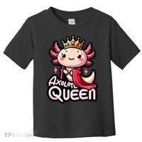 Axolotl Queen  Axolotl Lover Women Axolotl Toddler T-Shirt thumb 0