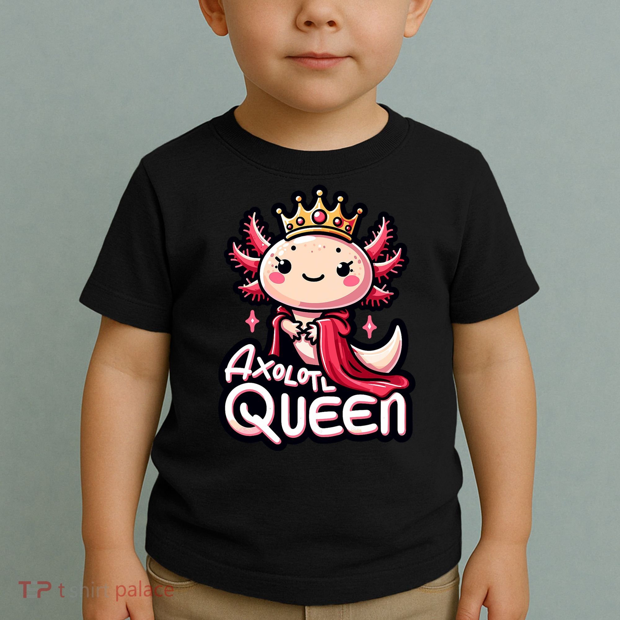 Axolotl Queen  Axolotl Lover Women Axolotl Toddler T-Shirt