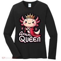 Axolotl Queen  Axolotl Lover Women Axolotl Women's Long Sleeve Shirt thumb 0