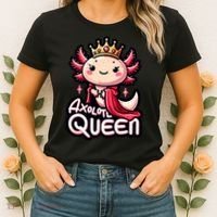 Axolotl Queen  Axolotl Lover Women Axolotl Women's T-Shirt thumb 2