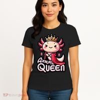 Axolotl Queen  Axolotl Lover Women Axolotl Women's T-Shirt thumb 4