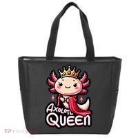 Axolotl Queen  Axolotl Lover Women Axolotl Tote Bag thumb 0
