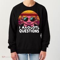 Axolotl Questions Anime Kawaii Axolotl Women's Sweatshirt thumb 0