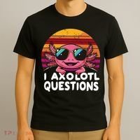 Axolotl Questions Anime Kawaii Axolotl T-Shirt thumb 3