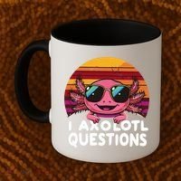Axolotl Questions Anime Kawaii Axolotl Coffee Mug thumb 2
