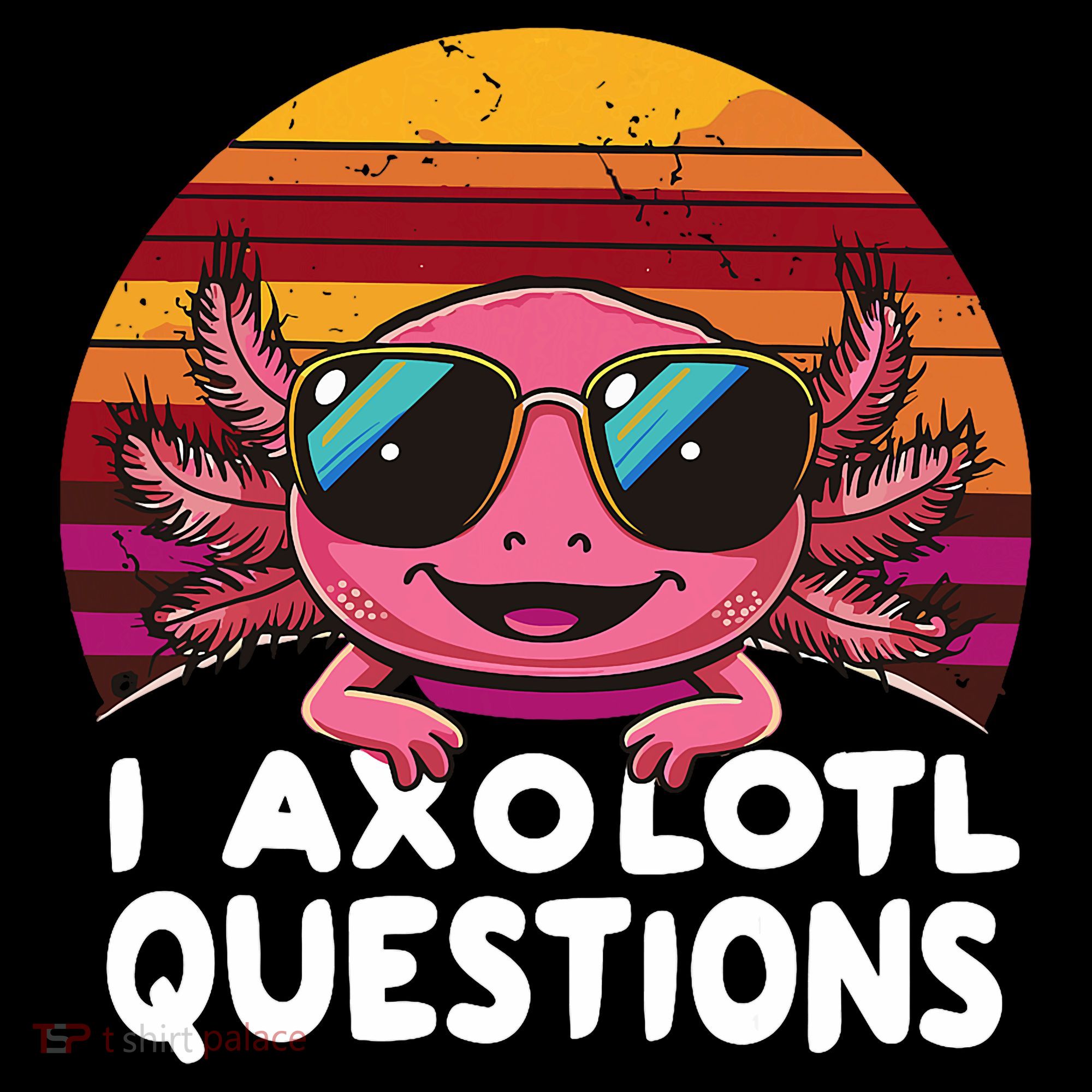 Axolotl Questions Anime Kawaii Axolotl Coffee Mug