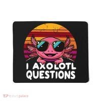 Axolotl Questions Anime Kawaii Axolotl Mousepad thumb 0