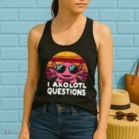 Axolotl Questions Anime Kawaii Axolotl Women's Tank Top thumb 2
