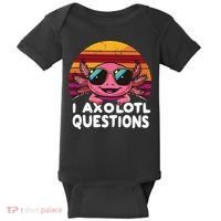 Axolotl Questions Anime Kawaii Axolotl Baby Bodysuit thumb 0