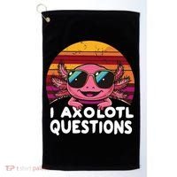 Axolotl Questions Anime Kawaii Axolotl Golf Towel thumb 0
