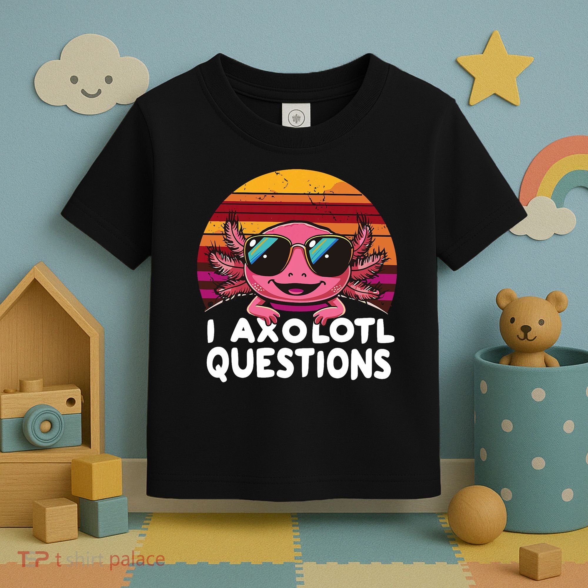 Axolotl Questions Anime Kawaii Axolotl Toddler T-Shirt