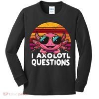 Axolotl Questions Anime Kawaii Axolotl Kids Long Sleeve Shirt thumb 0
