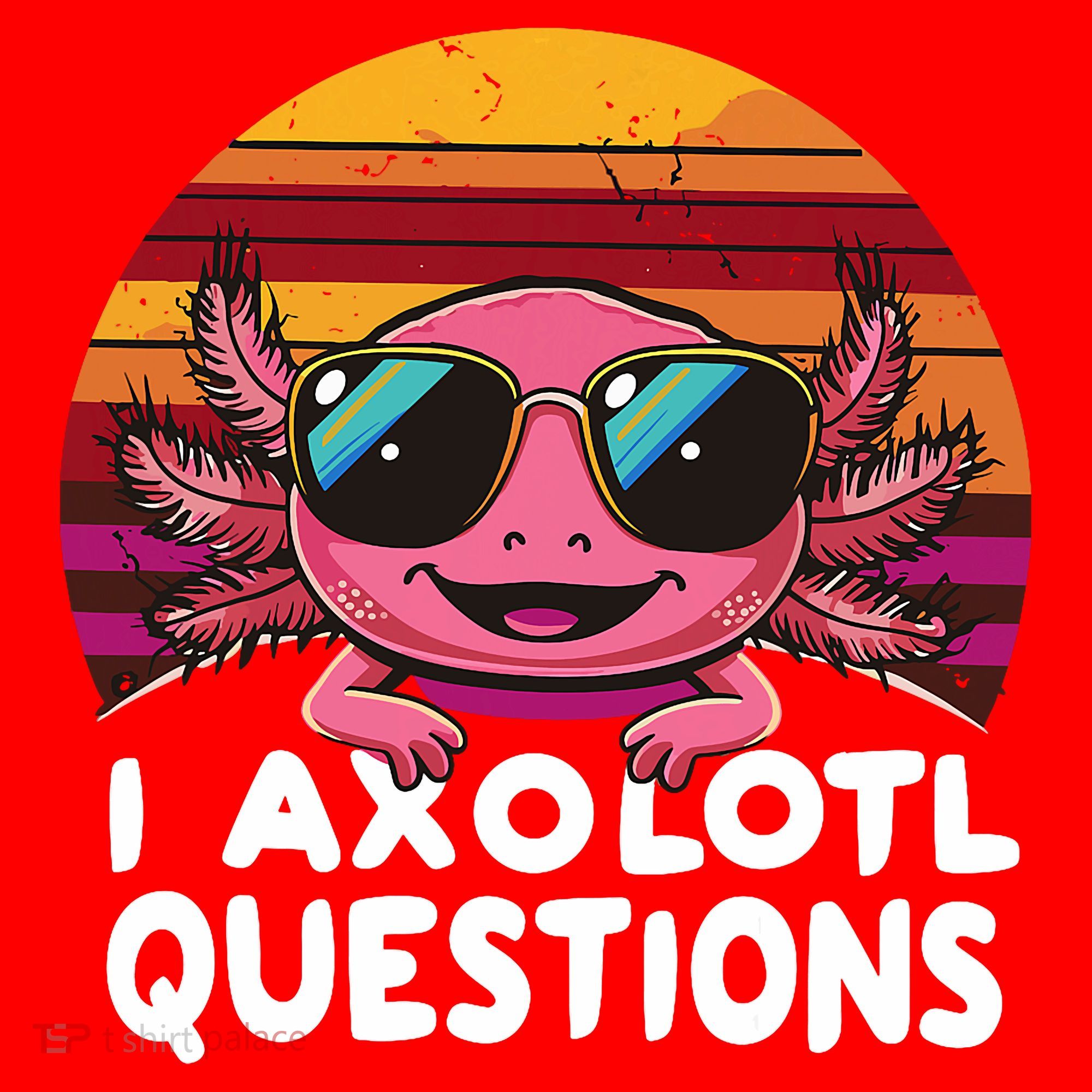 Axolotl Questions Anime Kawaii Axolotl Santa Hat