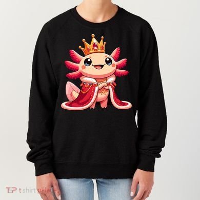 Axolotl Queen Anime Cute Kawaii Axolotl Women's Sweatshirt