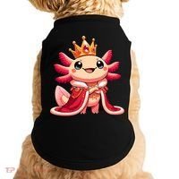 Axolotl Queen Anime Cute Kawaii Axolotl Doggie Tank thumb 0