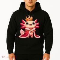 Axolotl Queen Anime Cute Kawaii Axolotl Hoodie thumb 2