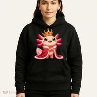 Axolotl Queen Anime Cute Kawaii Axolotl Hoodie thumb 5