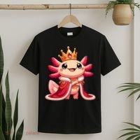 Axolotl Queen Anime Cute Kawaii Axolotl T-Shirt thumb 2