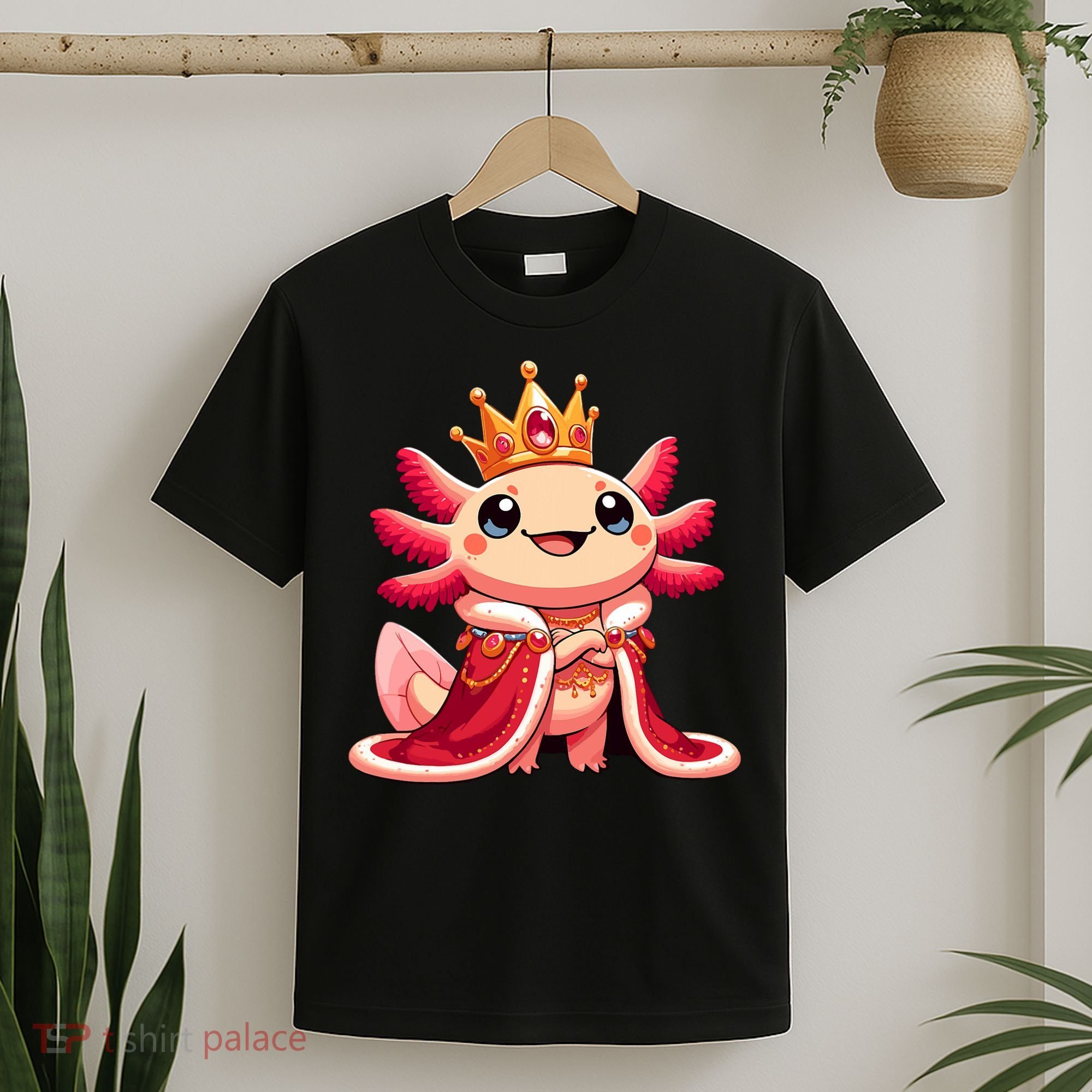 Axolotl Queen Anime Cute Kawaii Axolotl T-Shirt