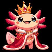 Axolotl Queen Anime Cute Kawaii Axolotl Coffee Mug thumb 5
